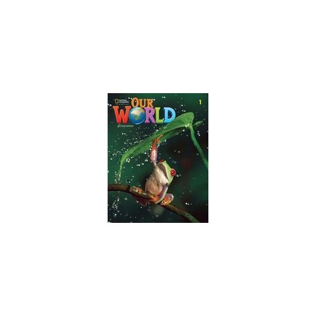 OUR WORLD AME 1 2ED STUDENTS BOOK + OLP STICKER CODE